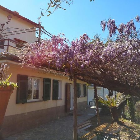 La Vivagna - Casa Vista Mare Tra Gli Ulivi Villa Leivi Exterior photo